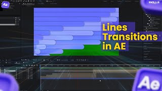 Download the video "Creating Transition with the help of Lines in After Effects | AE Learning"
