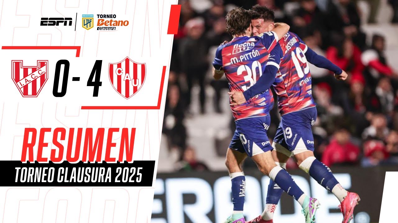 EL TATENGUE ARRASÓ A LA GLORIA Y SE LLEVÓ UN TRIUNFAZO DE CÓRDOBA | Instituto 0-4 Unión | RESUMEN