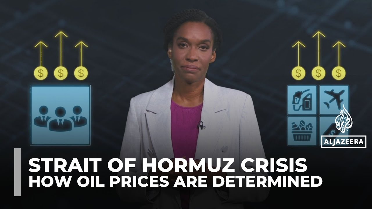 How is the price of oil determined amid the Strait of Hormuz crisis