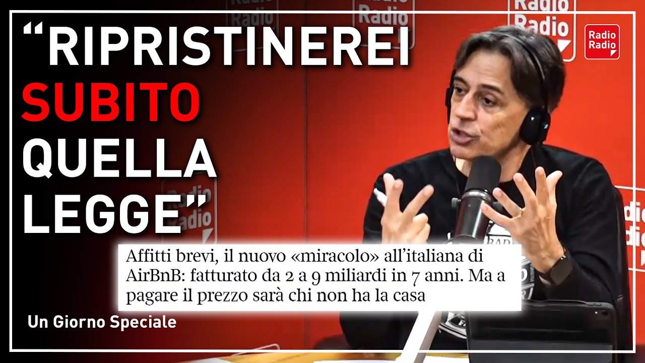 DURANTI ▷ "PRESTO FINIREMO PER NON AVERE PIÙ UNA CASA: LA SOLUZIONE CE L'AVEVAMO NEGLI ANNI '70"