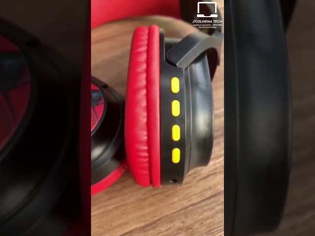Vídeo relacionado con Music Sound | Headband con Cable Basic | Audífonos Auriculares Stereo Supraaurales Diadema Expandibles con Jack 3.5 mm y Micrófono - Plegable - Color Negro
