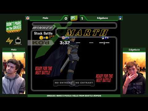 DPotG 2018 - Pools - (Ice Climbers) Melo vs Edgeluca (Marth)