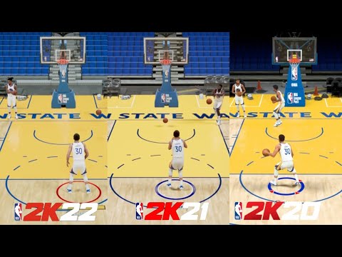 NBA 2K22 vs NBA 2K21 vs NBA 2K20  Graphics and Gameplay Comparison!!