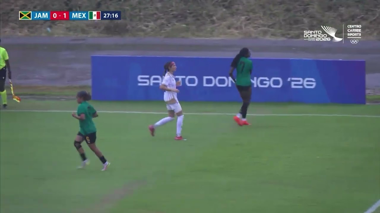 ¡AMÉRICA FRÍAS Y NATALIA COURY adelantan a MÉXICO ante JAMAICA en CENTROAMERICANOS!