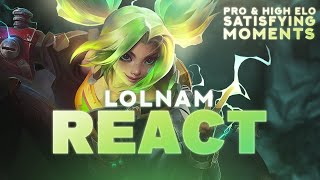 PANDORE REACT A PRO & HIGH ELO Satisfying Moments | LOLNAM Montage 135