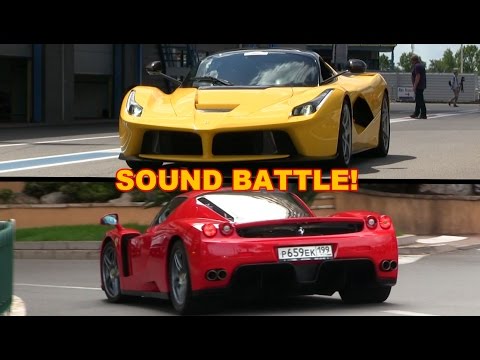 SOUND BATTLE #2 | Ferrari LaFerrari vs Ferrari Enzo