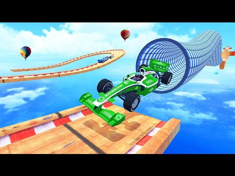 Formula Car Stunt Ramp Car Stunt Master Gameplay 😨