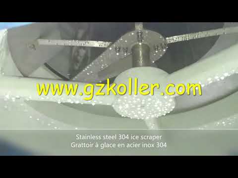 Testing video of KOLLER 5tons Flake Ice Machine KP50