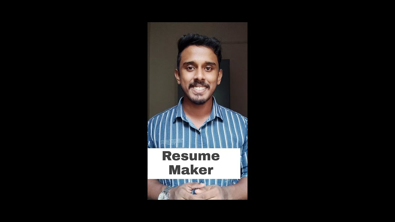RESUME MAKING WITH IN TWO MINUTE