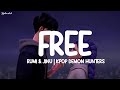 RUMI JINU Free Lyrics KPop Demon Hunters Lyrics Loop Video