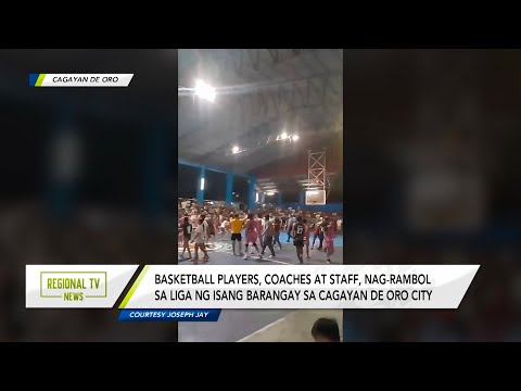 Regional TV News: Grupo ng mga basketball player, nagrambol