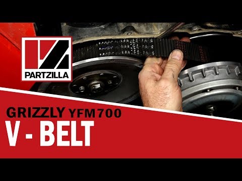 Yamaha Grizzly 700 Drive Belt Change | Yamaha YFM700 V-Belt | Partzilla.com
