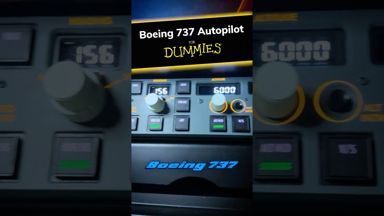 Boeing 737 Autopilot Basics | MCP Review ⬆️