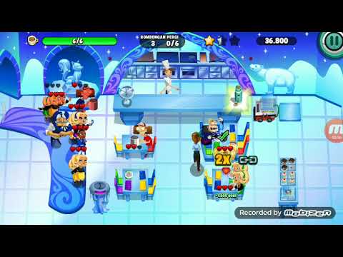 Diner dash level 191 Bintang 3 - GRILL 'N' CHILL