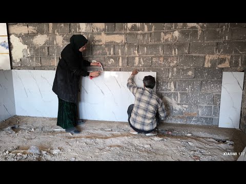 "The attractiveness of tiling: unique choices for Jamila's living room"