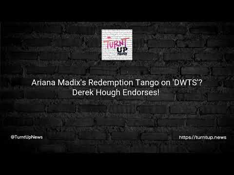 🕺💃 Ariana Madix's Redemption Tango on 'DWTS'? Derek Hough Endorses! 😮💥