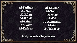 Download lagu Al-Fatihah dan surah pendek, arab, latin dan terjemahan, untuk Sholat Ustadz Wahidu Rahman mp3