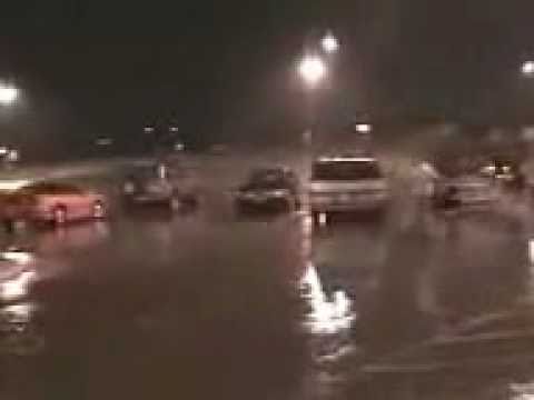 wetten...dass! unveröffentlichter unfall bei aussenwette. (handyvideo)