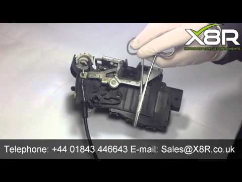 Mercedes Benz ML door lock spring video tutorial