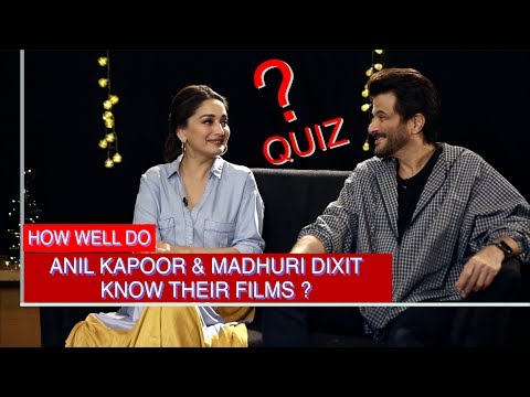 DON'T MISS: Anil Kapoor & Madhuri Dixit's EVERGREEN CHEMISTRY makes this QUIZ a Must Watch!