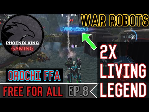 War Robots | Free For All: 2x Living Legend Orochi Gameplay!