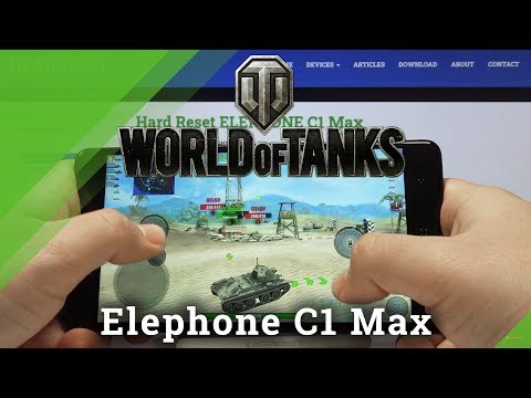 WOT Game Test on Elephone C1 Max – World Of Tanks Gameplay