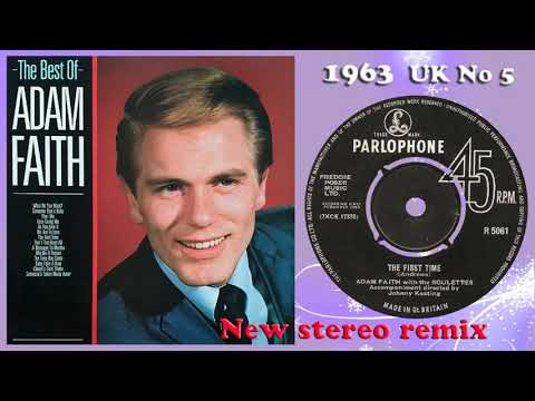 Adam Faith - The First Time - 2021 stereo remix