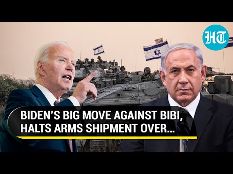 U.S. Halts Arms Shipment To Israel In Unprecedented Move; Netanyahu’s Holocaust Jibe At West | Watch