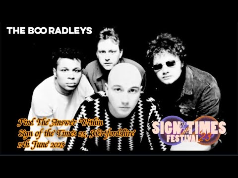 Find The Answer Within - The Boo Radleys (Sign of the Times 23 - 17th June 2023)