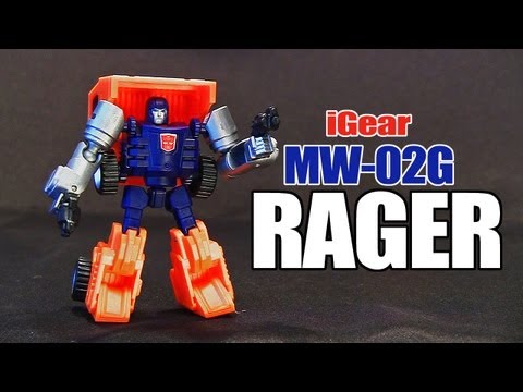 iGear MW-02G RAGER 4th Anniversary Edition Huffer third party figure