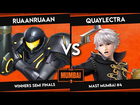 RuaanRuaan (Samus/Incineroar/Chrom) vs Quaylectra (Robin) - Mast Mumbai #4 - Winners Semi Finals