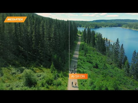 MediaTek MiraVision 890 Display | AI Super Resolution
