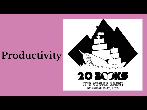 20Books Vegas 2021 Day 2 – Kevin J.  Anderson - Productivity