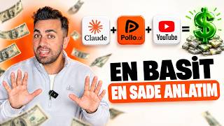Yapay Zeka ile ilk PARANI BÖYLE KAZAN! (Claude + Pollo AI)