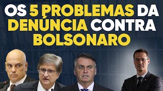 Os 5 problemas da denúncia da PGR contra Bolsonaro