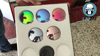 lunas espejadas con medida TRANSITIONS  a lentes de sol MAGIC GLASS