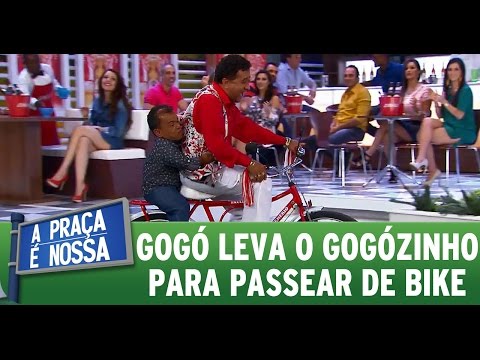A Praça É Nossa (12/11/15) - Paulinho Gogó leva o "Gogózinho" para passear