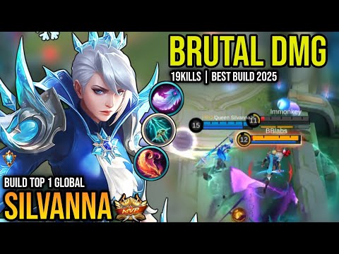 SILVANNA BEST BUILD 2025 | BUILD TOP 1 GLOBAL SILVANNA GAMEPLAY | MOBILE LEGENDS✓