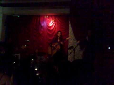 Carrie Tree singing 'Glory Box by Portishead' at her Bristol album launch