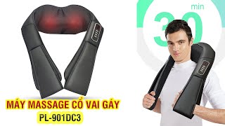 Video Máy (đai) massage cổ vai gáy pin sạc Puli PL-901DC3