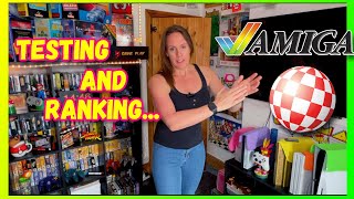 Testing 10 Amiga Games I've never played and RANKING them  Amiga 500 Mini