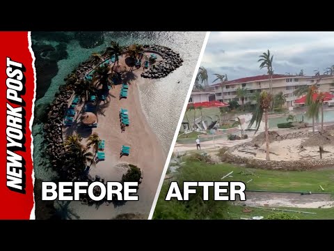 Before and After: Jamaican Hotel Ravaged by Hurricane Melissa