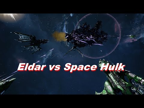Eldar vs Space Hulk! Rank 90, Heroic Difficulty, 1500 Points - Battlefleet Gothic Armada