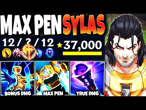 I played Sylas with our Max Pen Build and I deleted every champion 🔥 LoL Top Sylas Gameplay