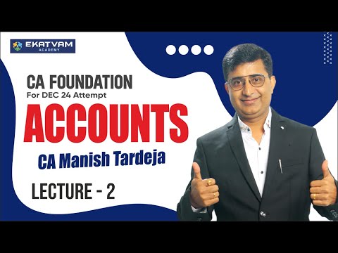 CA Foundation - Paper 1 | Accounts | REGULAR BATCH | Pen Drive