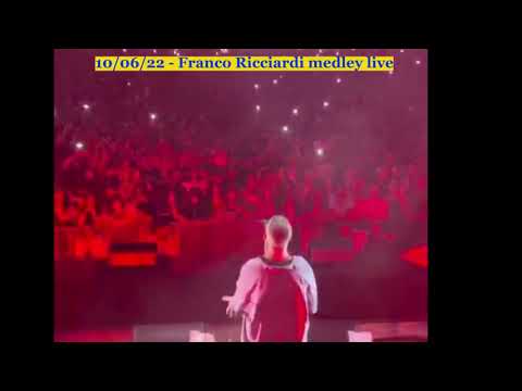 10/06/22 - Franco Ricciardi medley live concerto a Giugliano in Campania