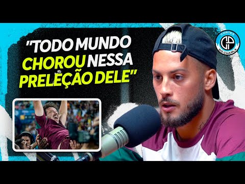 DETALHES DA PRELEÇÃO HISTÓRICA DO DINIZ NA FINAL DA LIBERTADORES