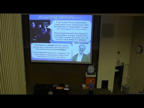 Public Lecture: Are We Living in a Matrix by Prof. Howard Wiseman