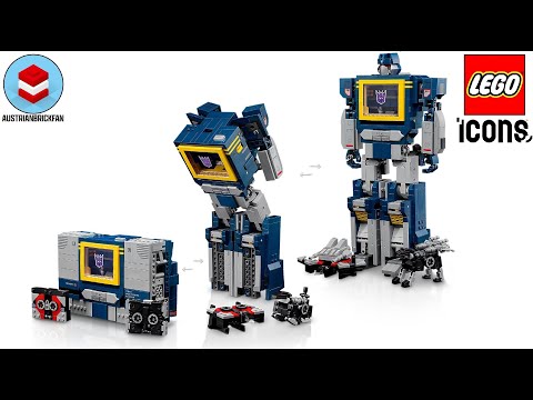 LEGO Transformers 10358 Soundwave Speed Build