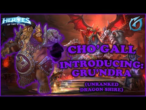 Grubby | Heroes of the Storm - Cho'gall - Introducing Gru'ndra - Unranked - Dragon Shire